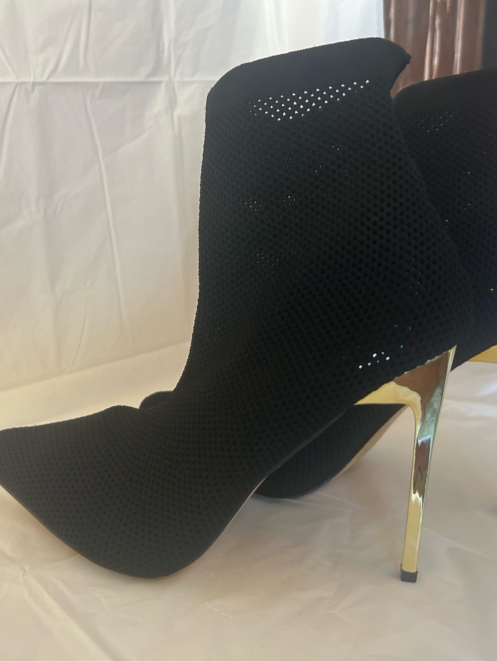 Lemonade Sock toe ankle boots stilettos - Picture 6 of 13